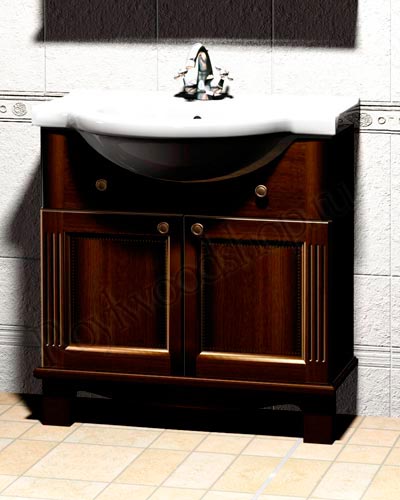 Мебель в ванную Классика - тумба с раковиной