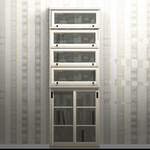 Шкаф со стеклянными дверками